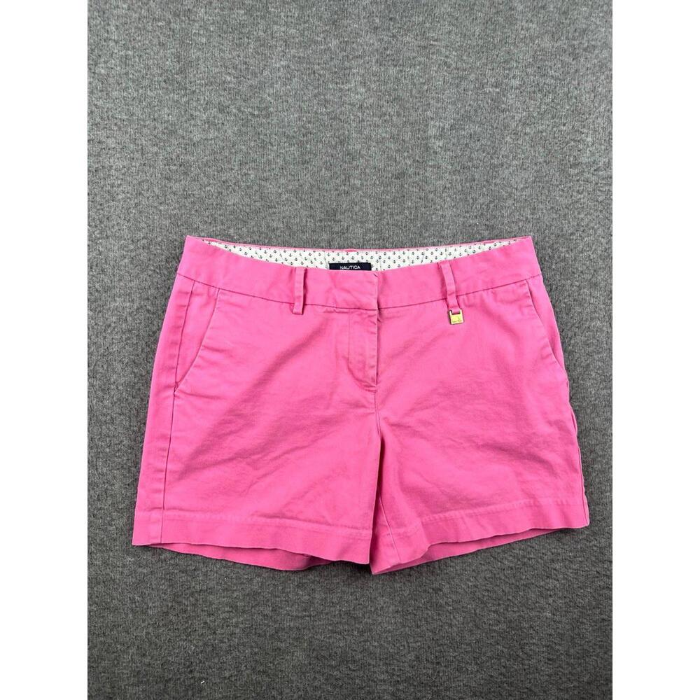 Nautica Pink Women's Classic Chino Shorts
